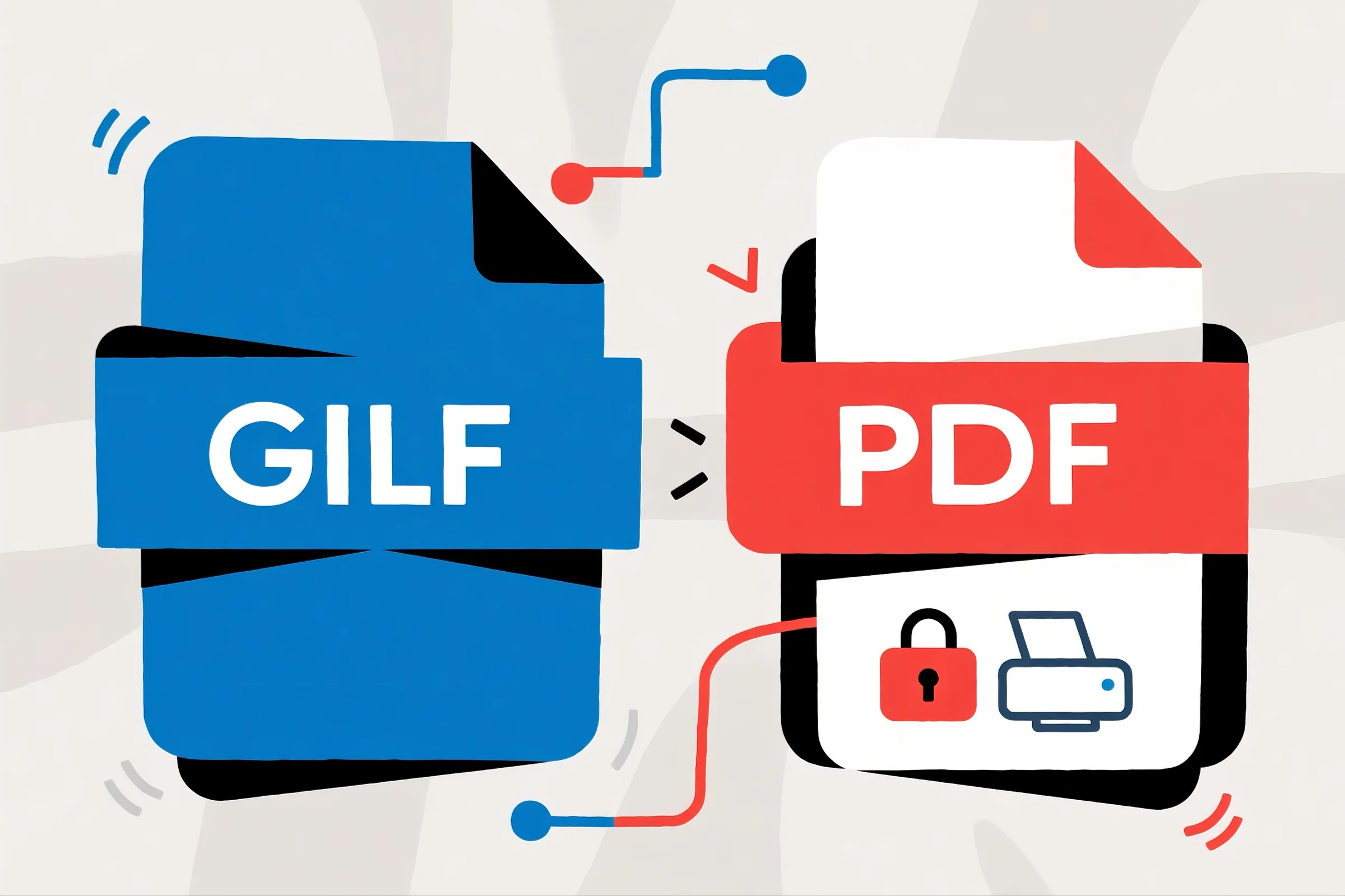How to Change GIF to PDF?