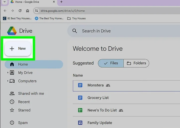 1. Upload the PDF to Google Drive