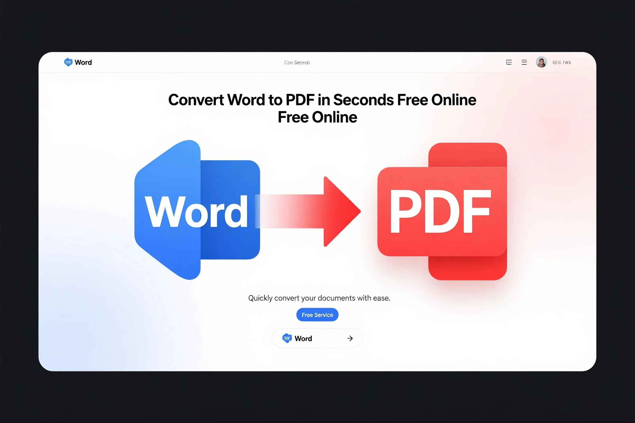 PDFsail - Word to PDF Conversion