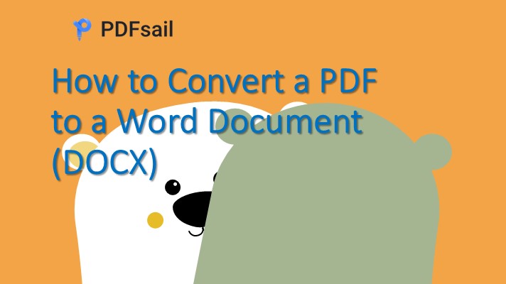 convert pdf to word