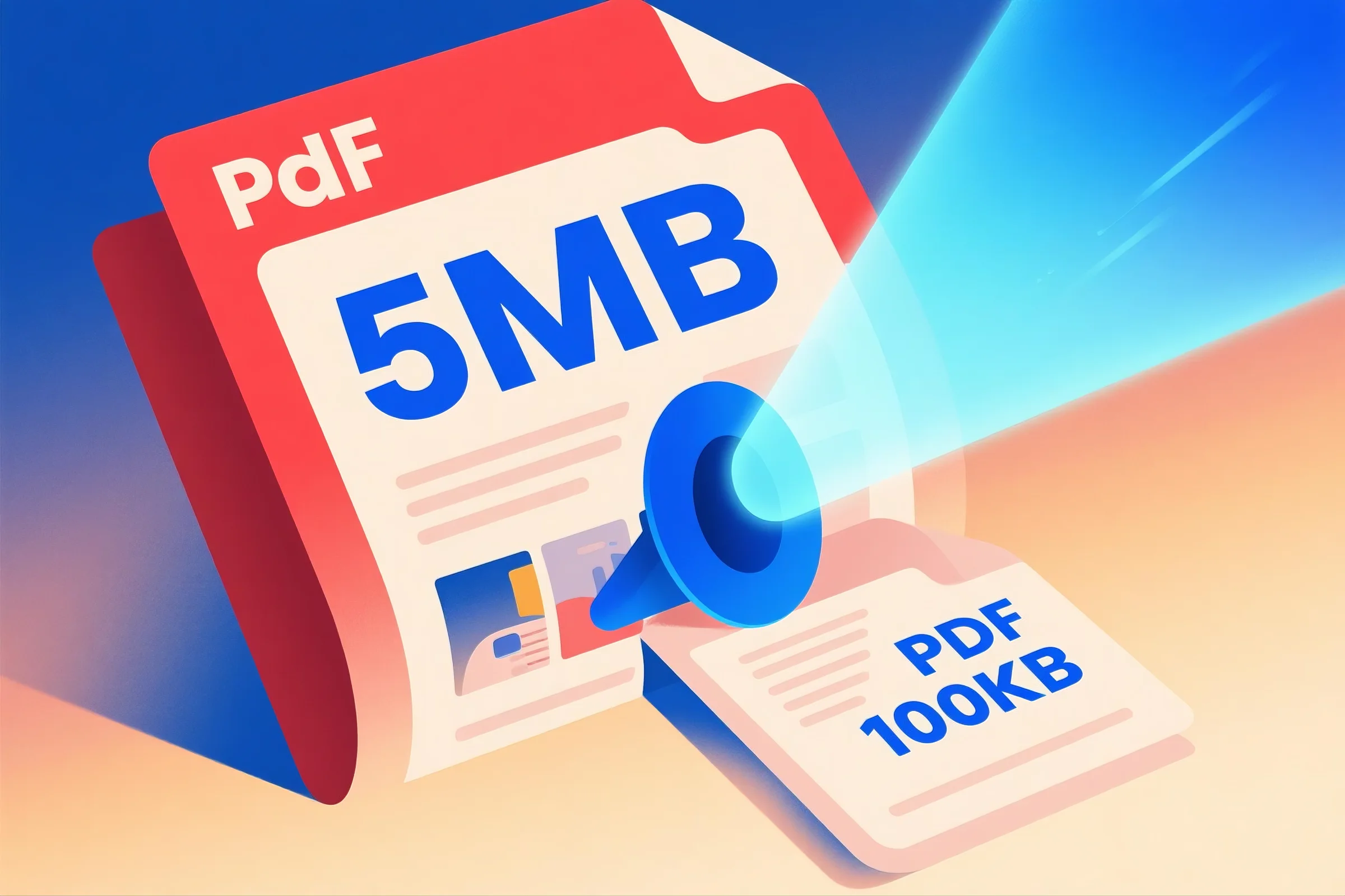 How to Reduce PDF File Size to 100KB | Fast & Secure PDF Tool