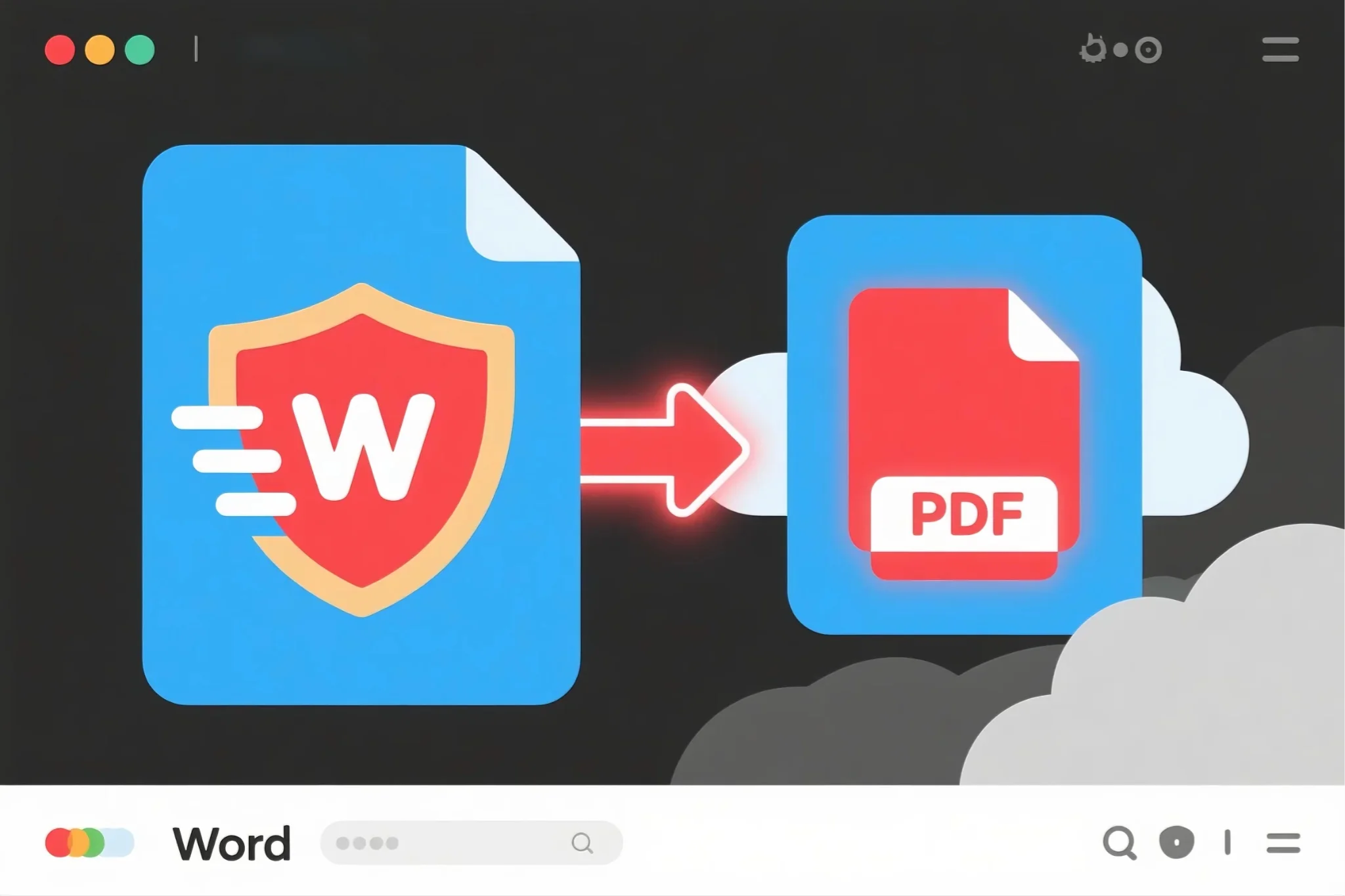 How to Convert a Word Document to PDF