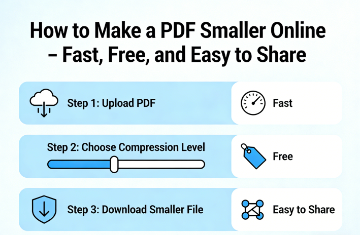 How to Make a PDF Smaller Online – Fast, Free, and Easy to Share
