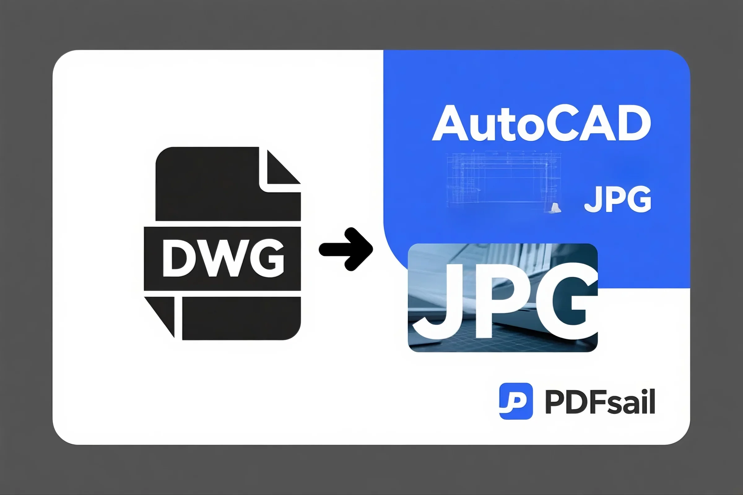 dwg to jpg - PDFsail