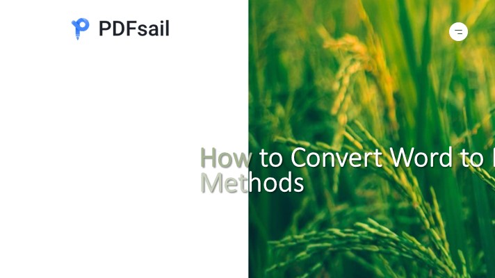 How to Convert Word to PDF | 3 Methods