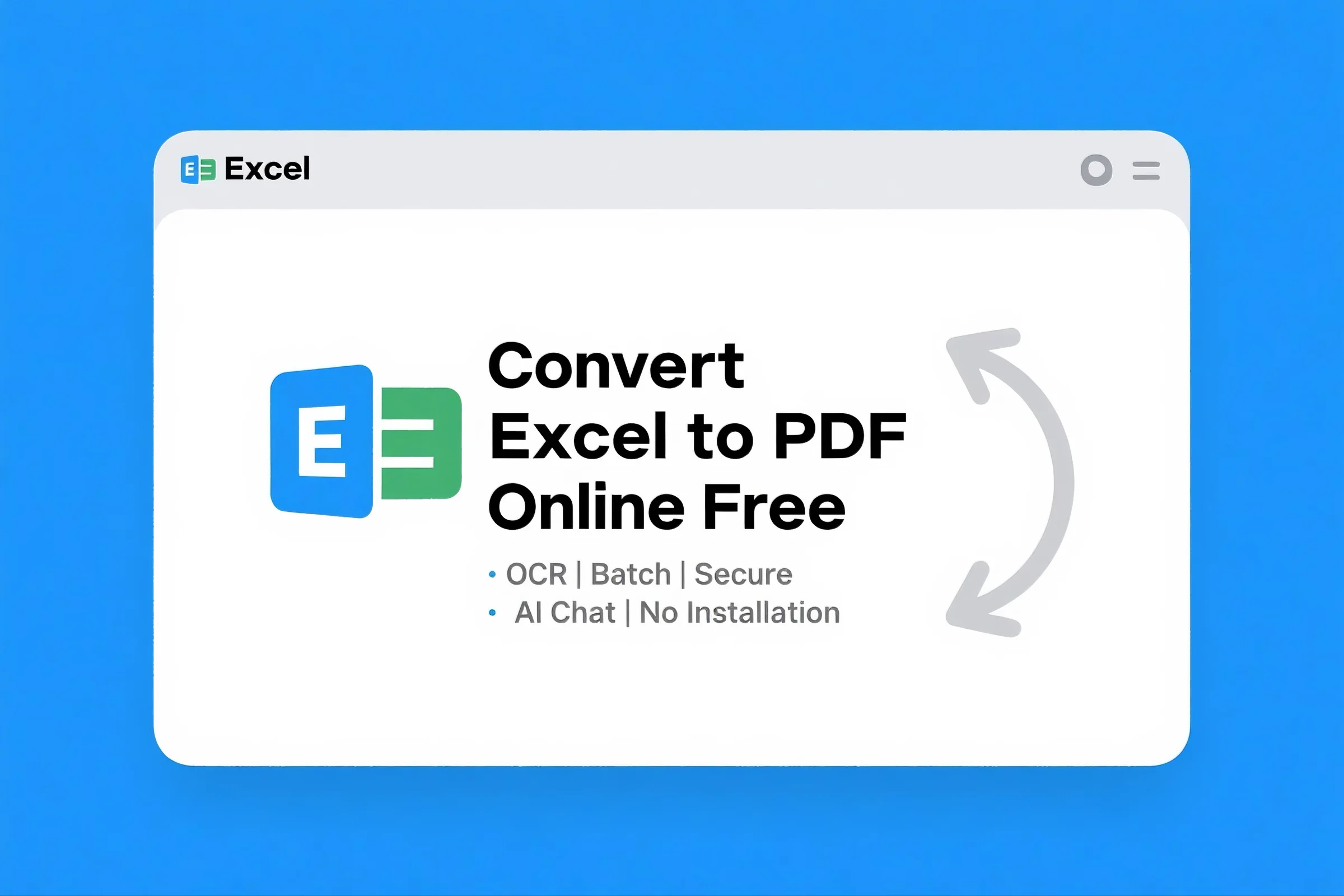 PDFsail - Best Excel to PDF Converte