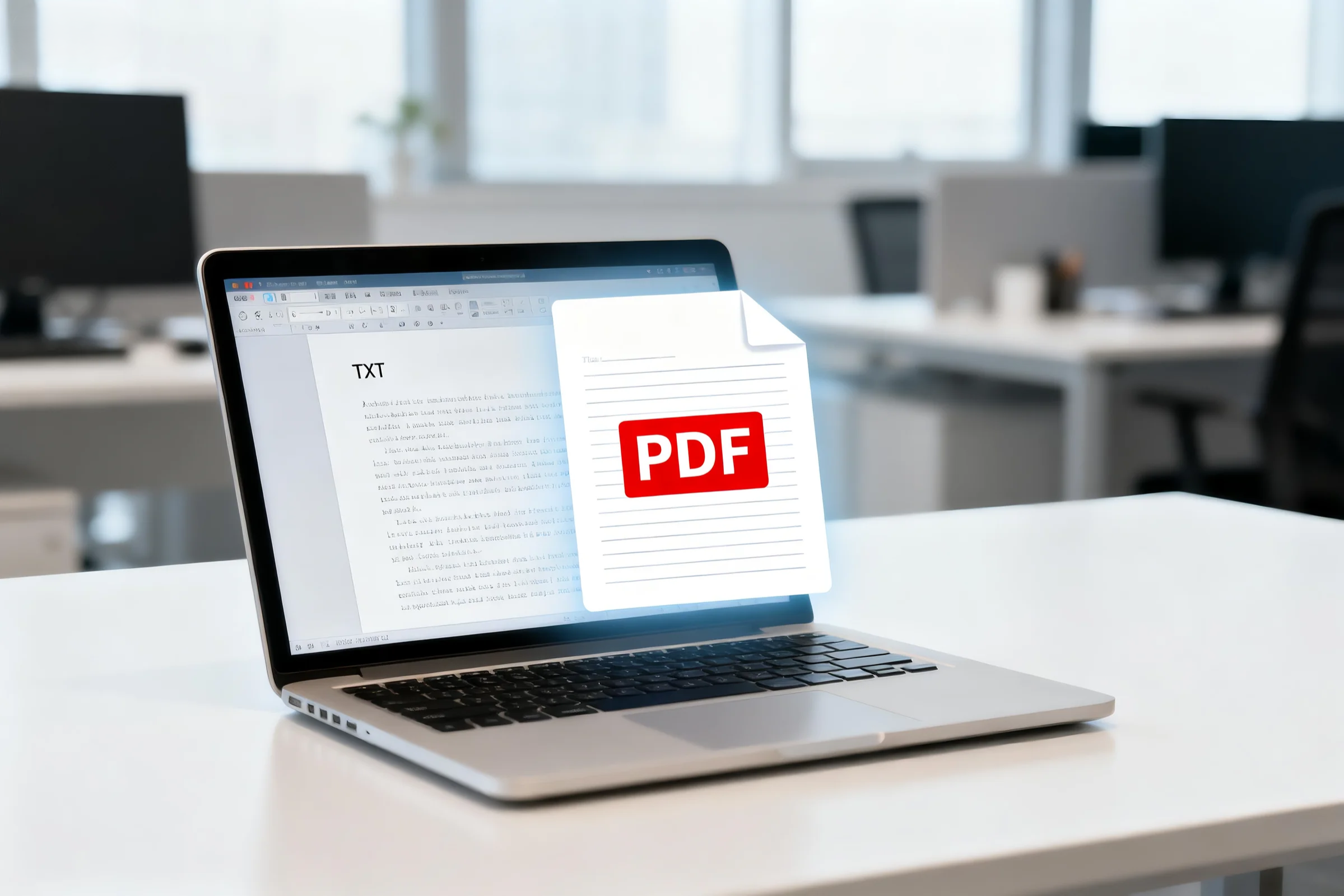 Convert TXT to PDF? | PDFsail