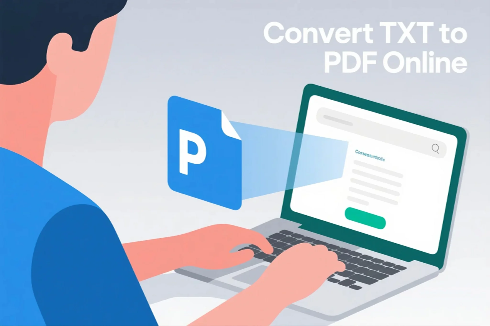 Type Text to PDF Online Free – Convert TXT to PDF Online | PDFsail