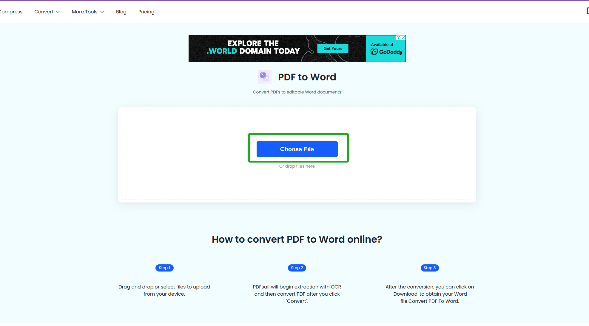  PDF to Word