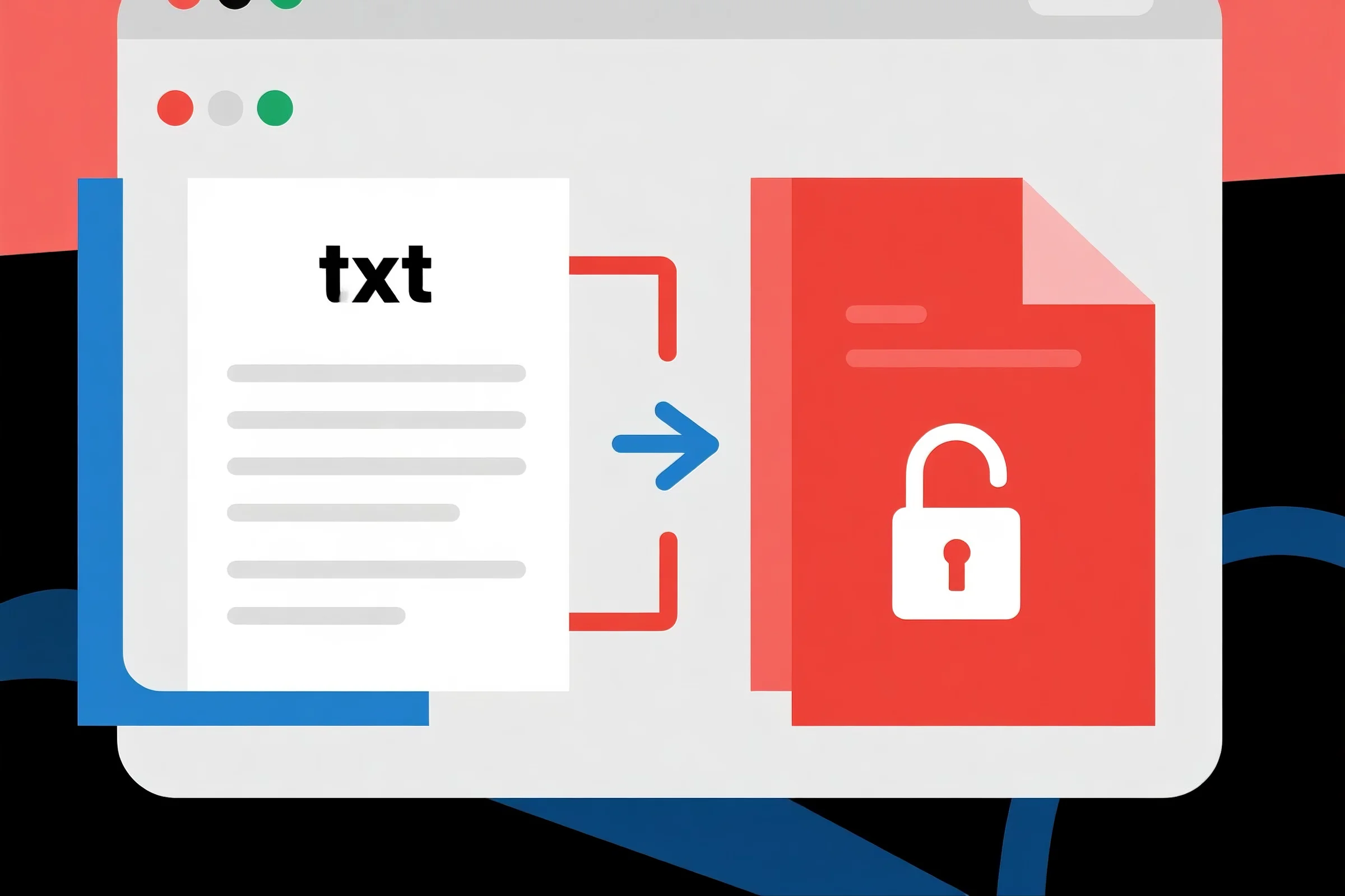 How to Turn Text into PDF?