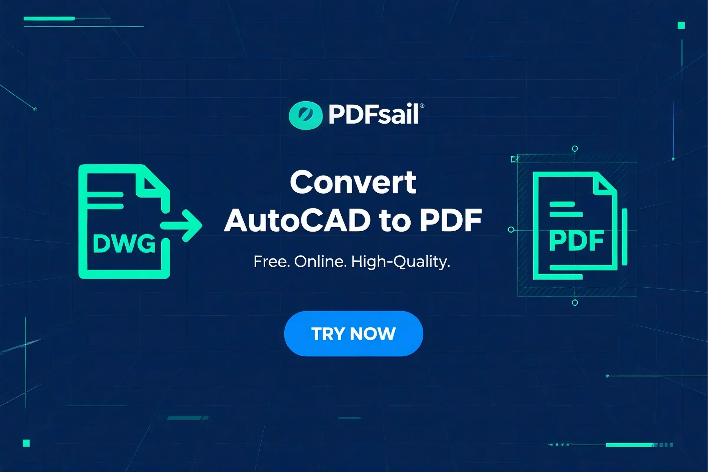 Convert AutoCAD to PDF - PDFsail