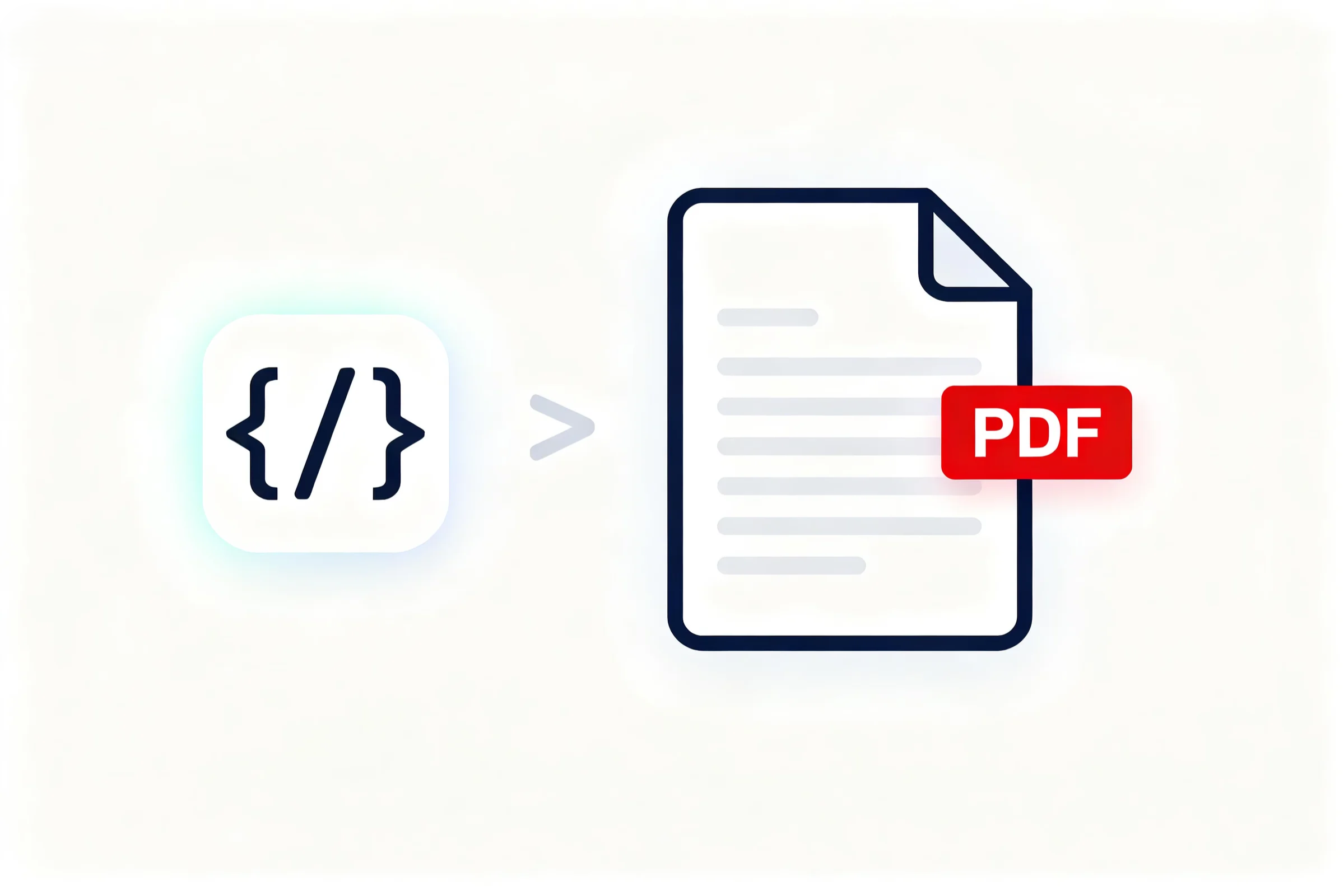 HTML to PDF
