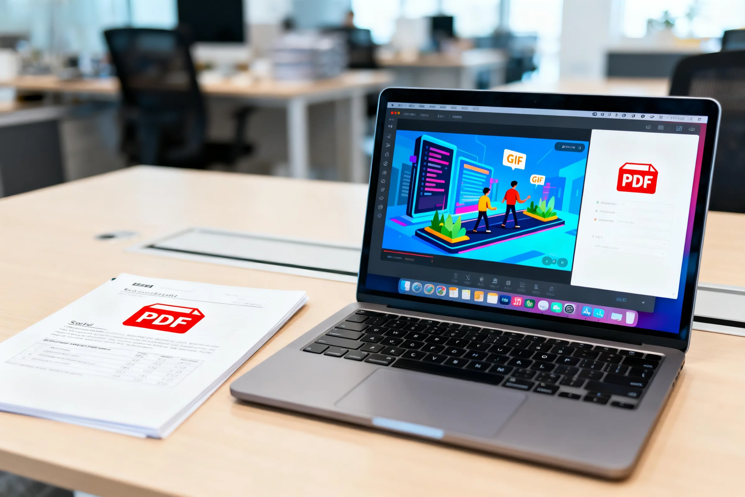 GIF to PDF | Convert GIF Images to PDF Online – Fast & Secure