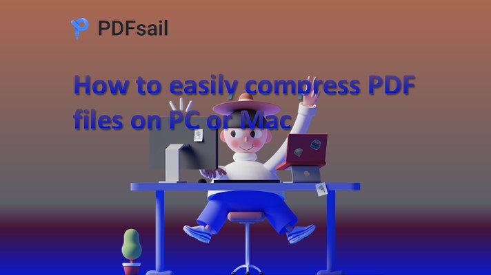 How to easily compress PDF files on PC or Mac