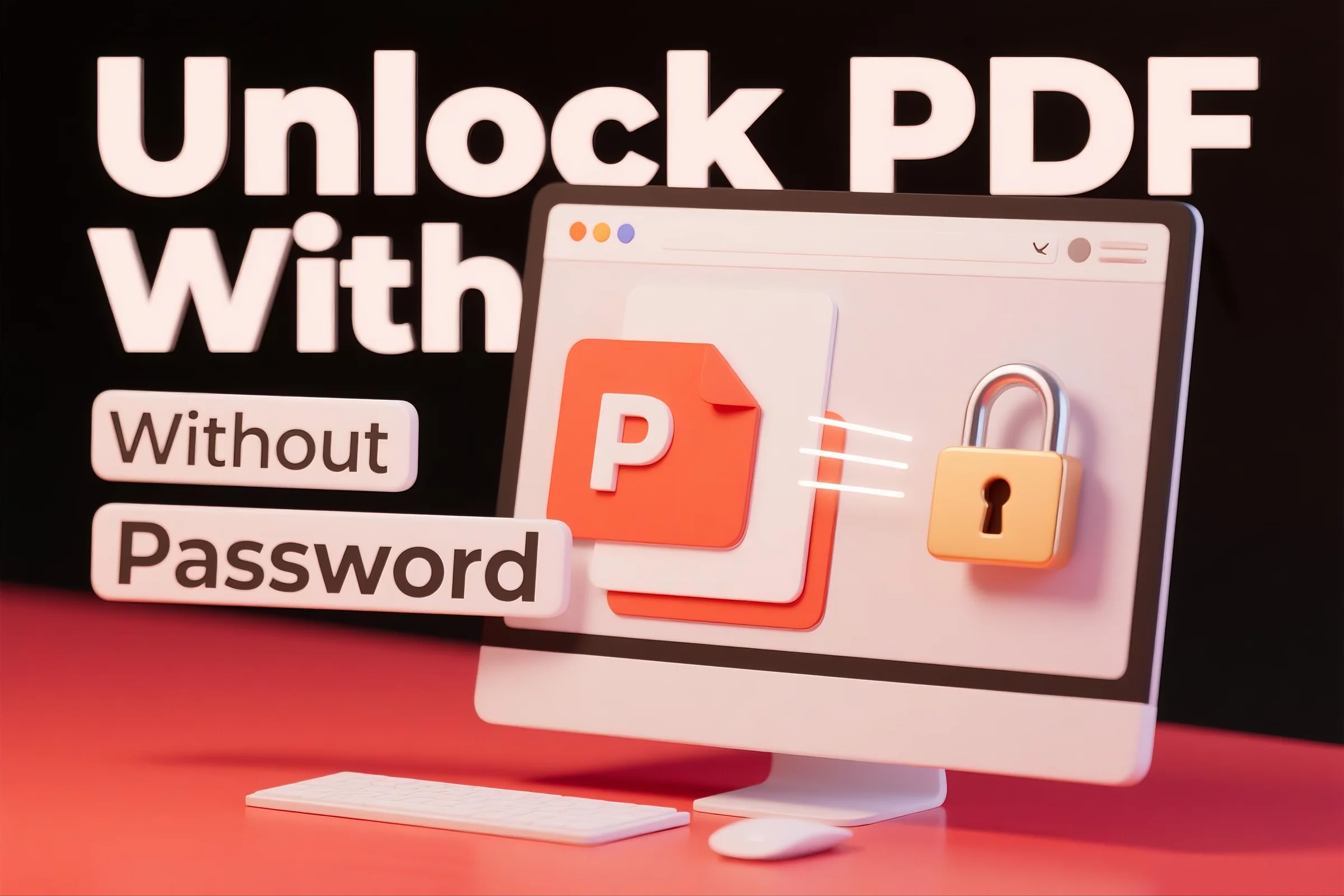 How to Unlock PDF Without Password Online for Free