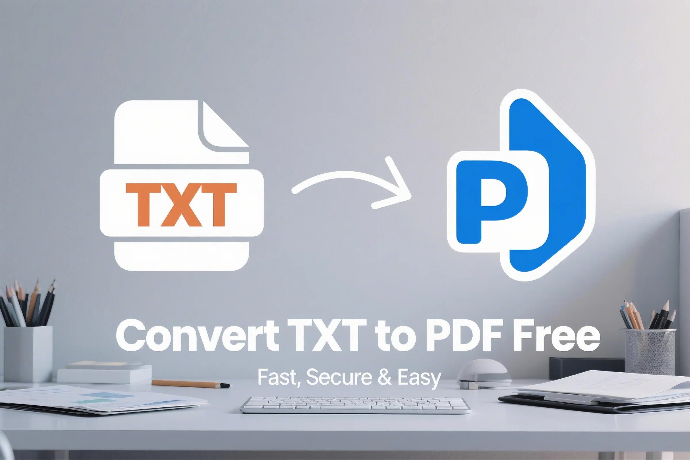 TXT to PDF – Fast, Free, and Secure Conversion Online