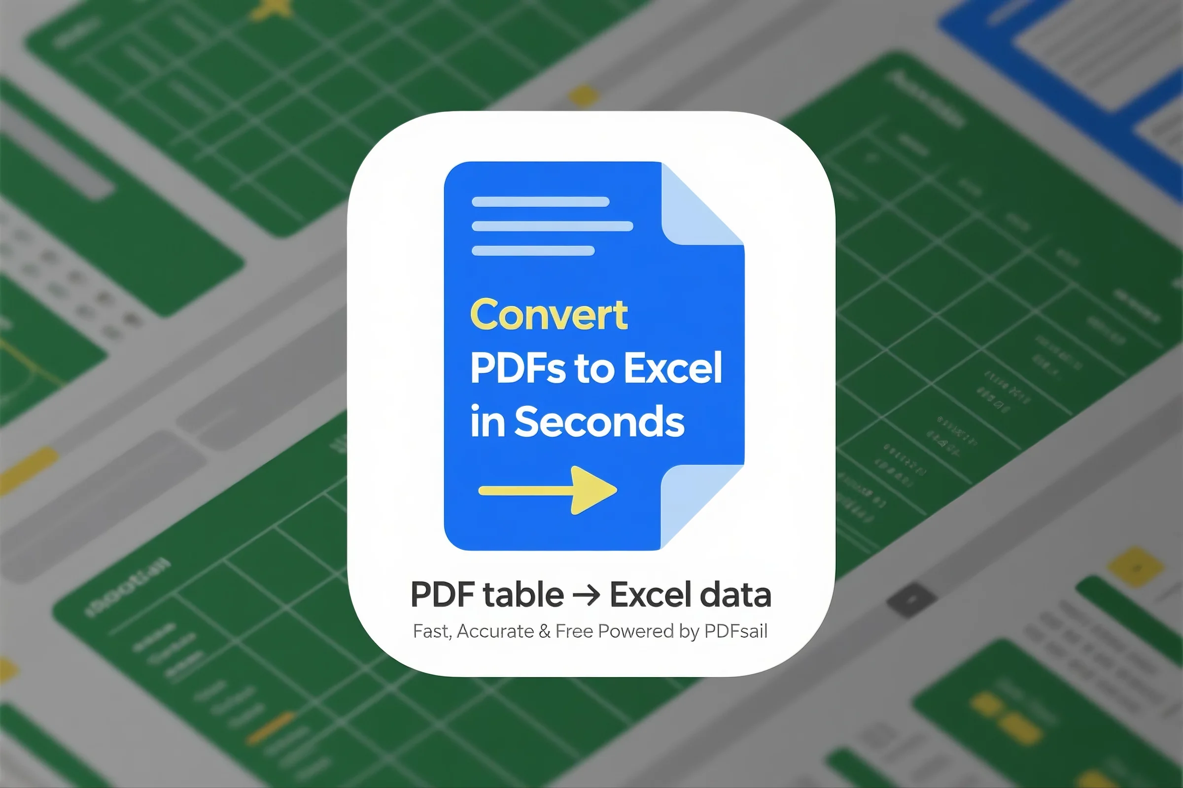 How Do You Convert a PDF to Exce